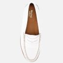 Bass Weejuns Women's Penny Wrinkle Textured Leather Loafers - White