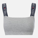 Tommy Hilfiger Women's Bralette with Logo Straps - Grey
