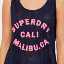 Superdry Women's Surf Beach Tank Top - Eclipse Navy