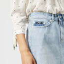 Superdry Women's Denim Mini Skirt - Maldive Tide Blue