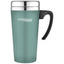 Thermos ThermoCafe Soft Touch Travel Mug - Duck Egg 420ml
