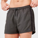 Marina Swim Shorts - S - Dark Khaki/Black