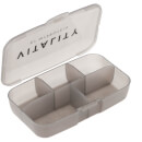 Vitality Pill Box – Black Steel