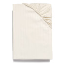 Christy 300TC Sateen Stripe Fitted Sheets - Ivory