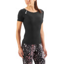 Skins DNAmic Women's Short Sleeve Top -Black/Black