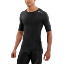 Skins DNAmic Short Sleeve Top - Black/Black