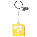 Question Mark Box Rubber 3D Keychain