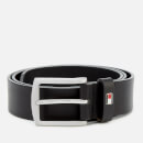 Tommy Hilfiger Men's New Denton Belt 3.5 - Black