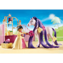Playmobil Princess Castle Stable with Horse Mane to Comb (6855)