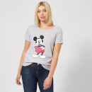 Disney Mickey Mouse Heart Gift Women's T-Shirt - Grey