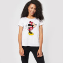 T-Shirt Femme Minnie Mouse Bisou (Disney) - Blanc