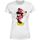 T-Shirt Femme Minnie Mouse Bisou (Disney) - Blanc