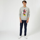 Sweat Homme Minnie Mouse Bisou (Disney) - Gris