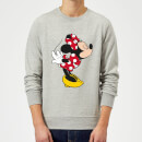 Sweat Homme Minnie Mouse Bisou (Disney) - Gris