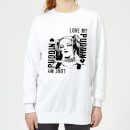 DC Comics Suicide Squad Harley Love Puddin Women's Sweatshirt - White