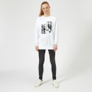 DC Comics Suicide Squad Harley Love Puddin Women's Sweatshirt - White