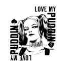 DC Comics Suicide Squad Harley Love Puddin Women's Sweatshirt - White