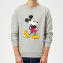 Sweat Homme Mickey Mouse Pose Classique (Disney) - Gris