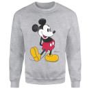 Sweat Homme Mickey Mouse Pose Classique (Disney) - Gris