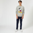 Sweat Homme Mickey Mouse Pose Classique (Disney) - Gris