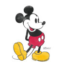 T-Shirt Femme Mickey Mouse Classique (Disney) - Blanc