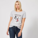 T-Shirt Femme Mickey Mouse Rétro (Disney) - Gris