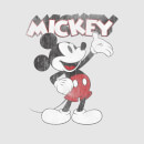T-Shirt Femme Mickey Mouse Rétro (Disney) - Gris