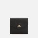 Coach Women's Crossgrain Leather Small Wallet - Black