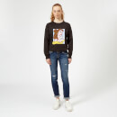 Disney Beauty And The Beast Princess Pop Art Belle Women's Sweatshirt - Black
