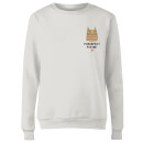 Purrrfect Fur Me Women's Sweatshirt - White