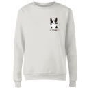 Je'Taime Women's Sweatshirt - White