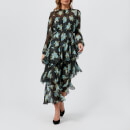 Zimmermann Women's Breeze Tiered Dress - Navy Poppy Floral
