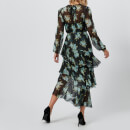 Zimmermann Women's Breeze Tiered Dress - Navy Poppy Floral