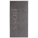 Hugo BOSS Carved Beach Towel - Grey