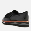 Dune Women's Glorya Suede Loafers - Black
