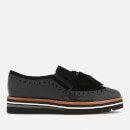 Dune Women's Glorya Suede Loafers - Black