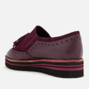 Dune Women's Glorya Suede Loafers - Berry