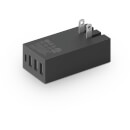 Native Union Smart 4 Port Charge USB Fabric Charger - Slate