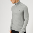 Polo Ralph Lauren Men's Half Zip Knit Jumper - Andover Grey Heather