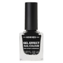 KORRES Natural Gel Effect Nail Colour - Black 11ml