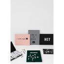 Design Letters A4 Message Board - Dark Green