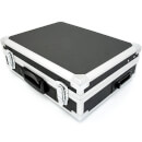 GPO Retro Flight Case 3-Speed Vinyl Turntable with Built-In Speakers - Black/Silver