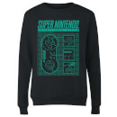 Sweat Femme Super Nintendo Entertainment System - Nintendo - Noir