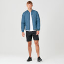 Myprotein Pro-Tech Quilted Bomber Jacket - Petrol Blue - XS - Petrol Blue