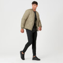 Myprotein Pro-Tech Quilted Bomber Jacket - Light Olive - XS - Light Olive