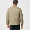 Myprotein Pro-Tech Quilted Bomber Jacket - Light Olive - XS - Light Olive