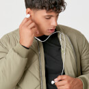 Myprotein Pro-Tech Quilted Bomber Jacket - Light Olive - XS - Light Olive