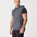 Tru-Fit Sleeveless Hoodie 2.0 - XS - Charcoal Marl