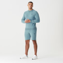 Tru-Fit Crew Sweatshirt 2.0 - Airforce Blue - XS - Airforce Blue