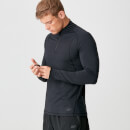 Camisola de corrida Boost Therma Quarter Zip - XS - Black